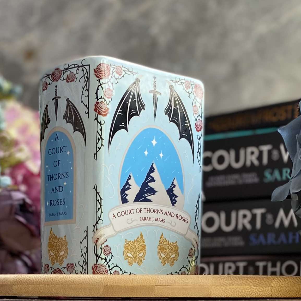 A Court of Thorns and Roses Bookpot