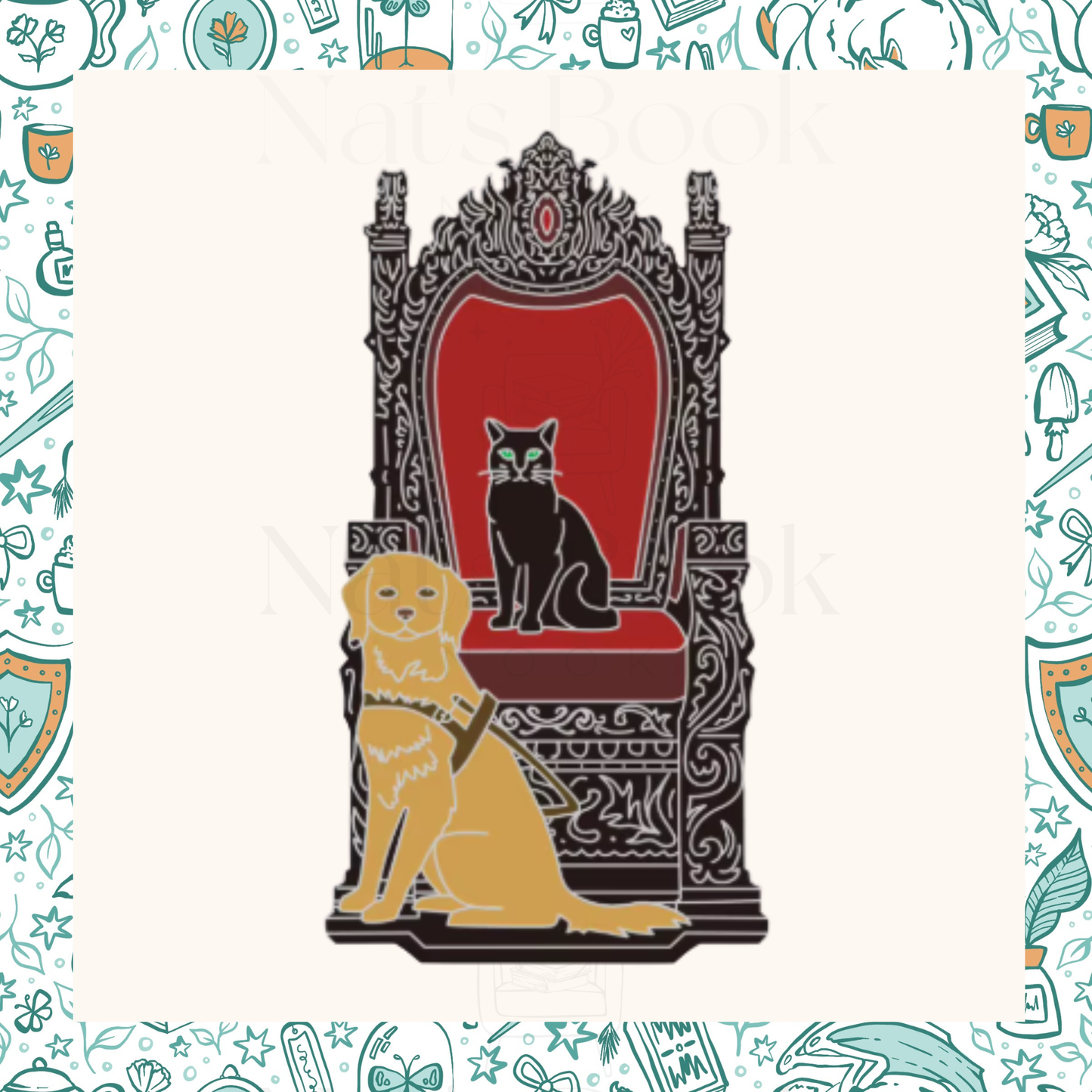 The Black Dagger Brotherhood Enamel Pin Preorder Incentive