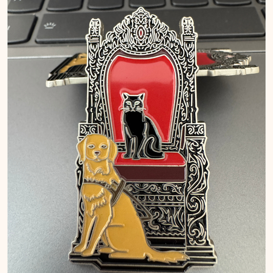 The Black Dagger Brotherhood Enamel Pin Preorder Incentive